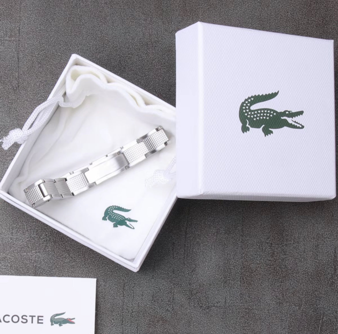 Lacoste Armband Silber